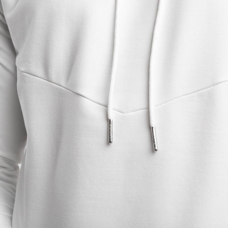 Statement Hoodie - Pearl White